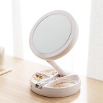Spaire miroir maquillage 10x double face led miroir grossissant pliable pour cosmétique et soin de peau ... Spaire miroir maquillage 10x double face led miroir grossissant pliable pour cosmétique et soin de peau ...