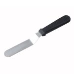 Spatule � gla�age - inox - 27x3cm - couleur noir - ergonomique - facile � nettoyer