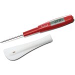Spatule thermomtre - yoocook - rouge - amovible - silicone