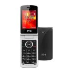 Spc opal - tlphone mobile  clapet avec grand cran, grandes lettres et touches, volume extra fort, ...