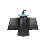 Spid?o combo sun 3. 5 filtration piscine solaire hybride 35 m� / h consommation r�duite x8 panneaux inclus ...