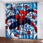 Spiderman rideaux occultants isolant thermique 2 pices rideau occultants avec oeillet moderne rideaux ...