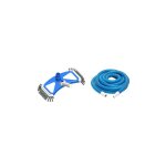 Spido - kit aspiration piscine manuel 5 m - t�te de balai et tuyau flottant 5 m