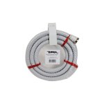 Spido - tuyau d�vacuation en pvc annel� 5 m diam�tre 25 mm f 33 / 42