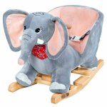 Spielwerk® fauteuil à bascule Éléphant jouet à bascule animal en peluche avec fonction sonore jouet enfant ... Spielwerk® fauteuil à bascule Éléphant jouet à bascule animal en peluche avec fonction sonore jouet enfant ...