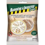 Spirales anti - moustiques à base de géraniol - barriere a insectes - diffuseur boitier + 4 spirales Spirales anti - moustiques à base de géraniol - barriere a insectes - diffuseur boitier + 4 spirales