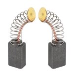 Spirit - 2 x balais de charbon pour meuleuse - ponceuse - moteur electrique 5mm x 8mm x 13mm