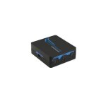 Splitter optique audio toslink - d2 diffusion - 1 entre 3 sorties - noir - fibre optique - diviseur ...