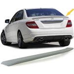Spoiler / becquet coffre look amg c63 pour mercedes classe c w204 berline