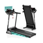 Sportconic tapis de marche pliable 1 - 12 km / h ? 12 programmes ? 3 niveaux inclinaison ? capteur cardiaque ...