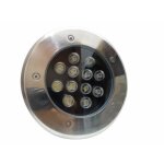 Spot extrieur encastrable led - silumen - ip65 - 12w - blanc froid 6000k - 8000k