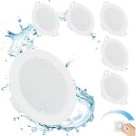 Spot led encastrable dimmable 6w 4000k blanc naturel ip65 plafonnier led salle de bain spot led extra ...