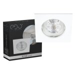 Spot de plafond encastrable - edo - rami white - led - aluminium - ip20 carré blanc Spot de plafond encastrable - edo - rami white - led - aluminium - ip20 carré blanc
