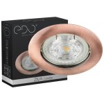 Spot de plafond encastrable - edo - ziva cooper - cuivre - ip20 - led - a + Spot de plafond encastrable - edo - ziva cooper - cuivre - ip20 - led - a +