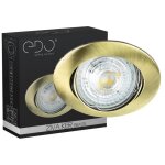 Spot plafond encastrable r�glable ziva ker laiton / noir gu10 led 350 lm �82 mm