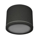 Spot de plafond rond �tanche - uma - edo solutions - ip54 - anthracite - 15w - salle de bain