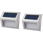 Spot solaire mural extérieur étanche - lumisky - 3 leds blanches - 2 modes déclairage Spot solaire mural extérieur étanche - lumisky - 3 leds blanches - 2 modes déclairage