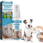 Spray antiseptique pour chiens et chats 30ml - spray antibact�rien le nettoyage et le soin des plaies ...