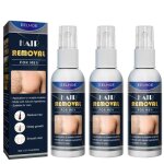 Spray d�pilation permanent - naturel - homme - 30 ml - inhibiteur de croissance des cheveux - flacon