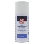 Spray - fixatif pour pastels fusain craie graphite - incolore - 150ml - talens