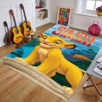 Tapis de jeu antidérapant pour bébé motif simba le roi lion - src - 7377 - jaune - enfant - 40x60cm Tapis de jeu antidérapant pour bébé motif simba le roi lion - src - 7377 - jaune - enfant - 40x60cm