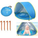 Ss - 33 - tente de plage pour enfants avec piscine ouverture rapide tente anti - solaire bleu