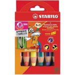 Stabilo bote carton de 6 crayons woody