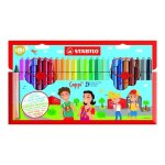 Feutre stabilo cappi - couleurs assorties - 1 mm - pack de 24 Feutre stabilo cappi - couleurs assorties - 1 mm - pack de 24