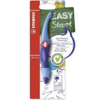 Stabilo easyoriginal - stylo roller ergonomique rechargeable bleu - droitier
