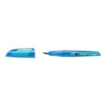 Stylo - plume easybuddy m - stabilo - finition iridium - coloris bleu turquoise