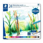 Crayons de couleur aquarellables - staedtler - design journey - multicolore - mine douce - adultes