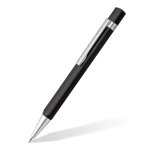 Porte - mine triangulaire en aluminium anodis - noir - staedtler