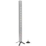 Stand barre led pour maintien vertical des produits colorpix 24x3w rgb skybar v2 skybar v3.