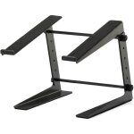 Support pour pc portable - adam hall - slt 001 e - r�glable en hauteur - acier - noir laqu�