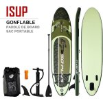 Stand up paddle gonflable adulte haute pression avec kit de rparation et sac planche de surf gonflable ...