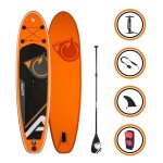 Stand up paddle gonflable cruiser 102(310cm) 30(76cm) 5(127cm) - pack complet avec pompe pagaie leash ...