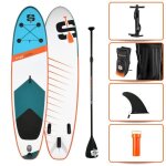 Stand up paddle gonflable s2 102 30 5 (310 x 76 x 13 cm) - pack complet avec pompe pagaie leash et sac ... Stand up paddle gonflable s2 102 30 5 (310 x 76 x 13 cm) - pack complet avec pompe pagaie leash et sac ...