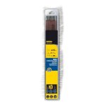 Stanley 460726 lot de 10 lectrodes inox -  25 mm - l 300 mm - baguettes de soudure