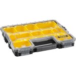 Stanley fatmax organiseur profondeur 64 mm 1 - 97 - 519 - 10 compartiments amovibles - couvercle en polycarbon ...