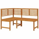 Star sale� banc dangle de jardin( 1 pc) - banquette - 140 cm bois solide dacacia t4274