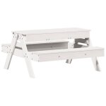 Star sale� table de pique - nique(1 pc) - table jardin - avec bac � sable pour enfants pin massif 99. ...