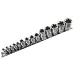 Star torx douilles femelles 14pcs set 1 - 4 - 3 - 8 et 1 - 2 douilles e e4 - e24