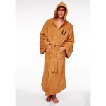 Peignoir de bain - star wars - jedi - marron - synthtique - chaud