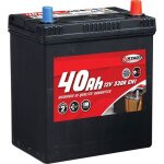 Batterie vehicule start batterie de voiture 40 ah pour vhicules japonais - corens ple droit j37