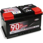 Batterie vehicule start batterie de voiture 90ah 12v 720a ple positif droit l4 box