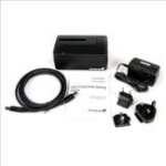 Station daccueil - startech - dock usb 3. 0 - duplication hdd / ssd - 25 / 35 - noir