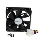 Startech ventilateur pour pc � deux roulements � billes - connecteur lp4 - 92 mm - 1 - 1 x 393 cfm - ...