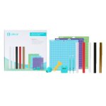 Pack d�marrage - loklik - starter pack crafter & icraft - vinyles dor� / noir / rouge - thermocollant ...