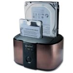 Station 2x sata usb v3 gdpd05t - marron connectland