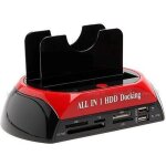 Station daccueil pour disque dur - otb - 2. 5 3. 5 - usb e - sata - dmontage sans outil - noir